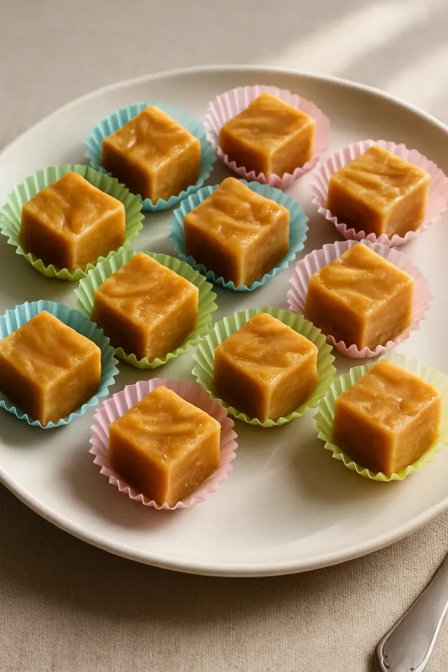 Fudge de Manteiga de Amendoim com Leite Condensado