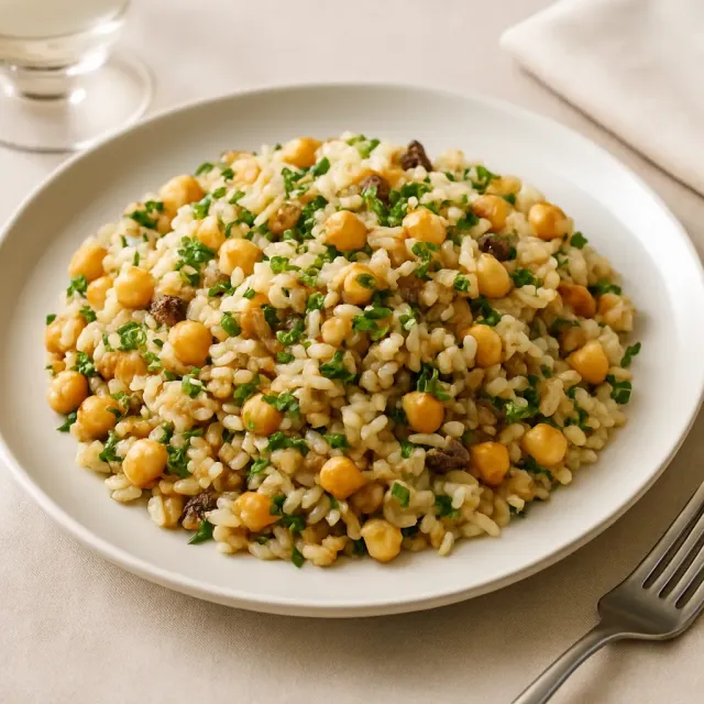 Pilaf de Arroz Integral Estilo Hogareño
