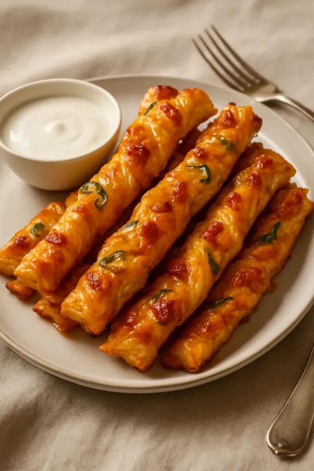 Jalapeno Popper Burmalı Börek