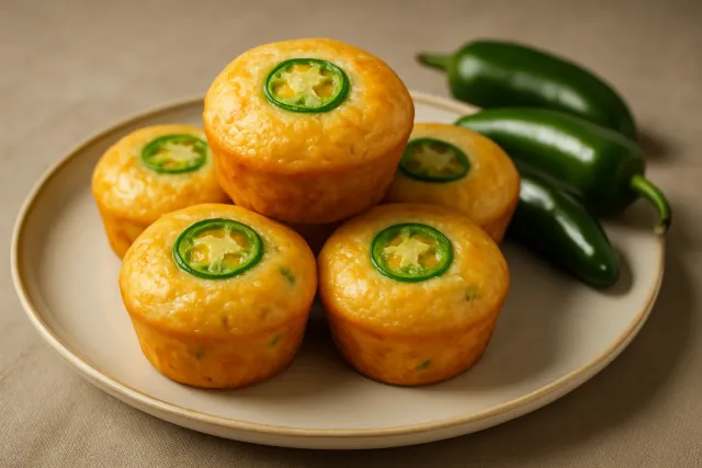 Muffin Jagung Keju Jalapeño