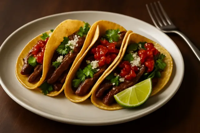 Taqueria Tarzı Tacos - Carne Asada