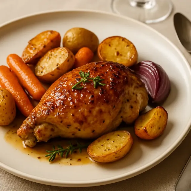 Baked Chicken with Vegetables