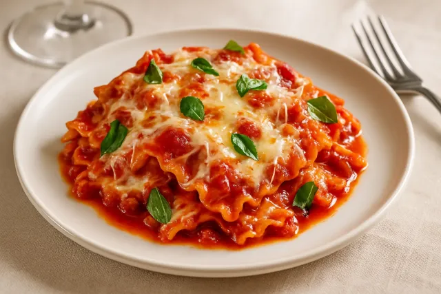 Bánh nướng Ravioli Xúc xích Ý