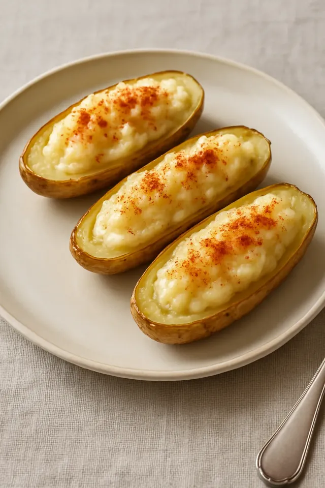 Patate Ripiene al Formaggio