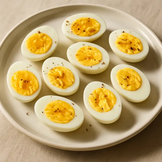 Air Fryer Hard-Boiled Eggs