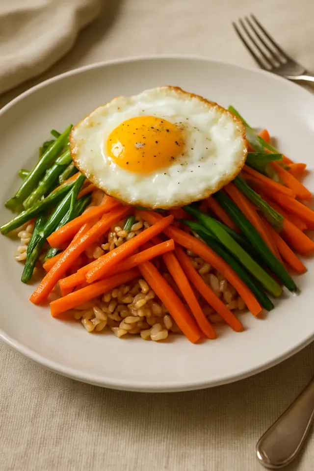 Vegetarisches Bibimbap
