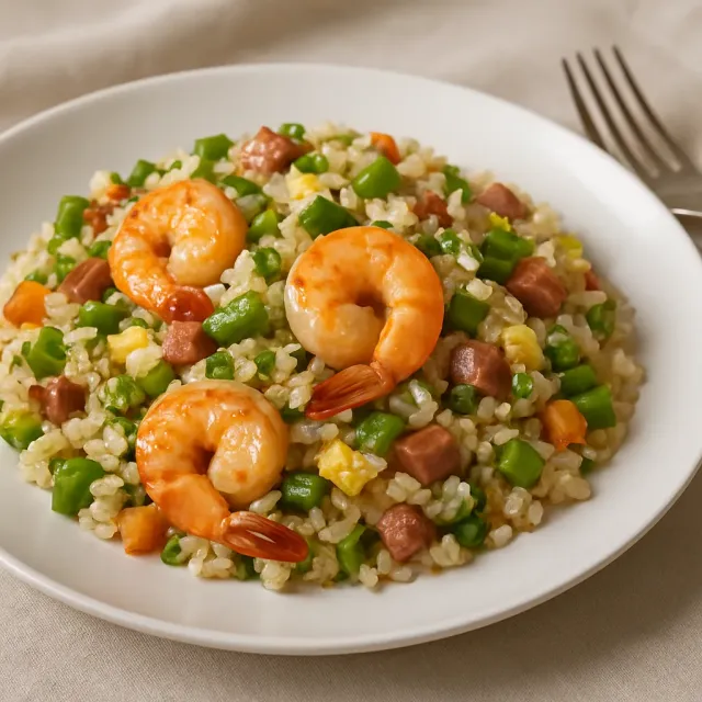 Riz Frit Maison