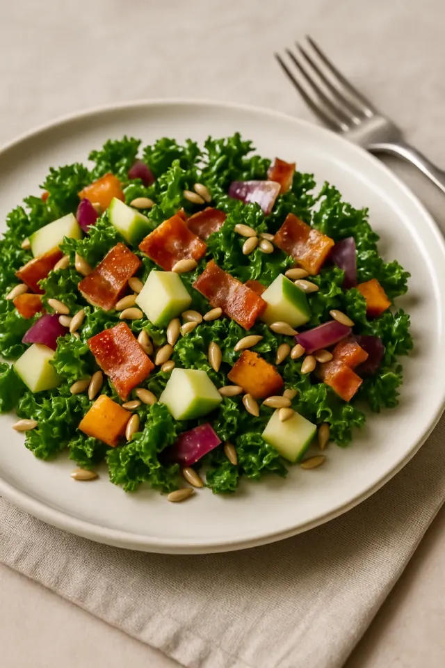 Kale Sweet Potato Salad