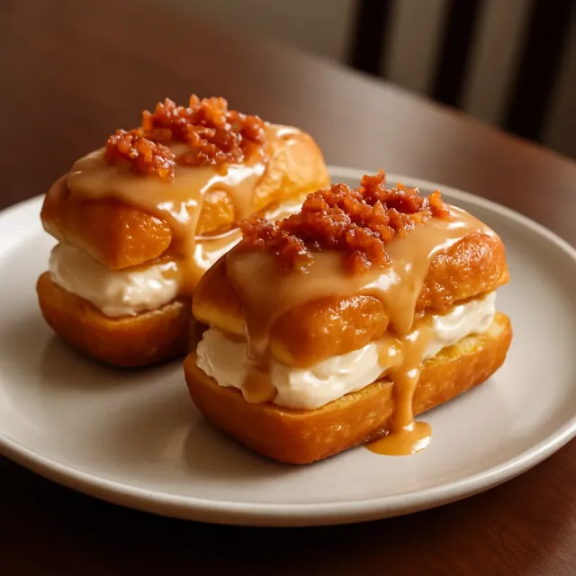 Donut Dondurma Sandviçleri