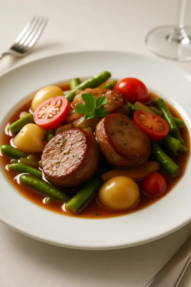 Cassolette de bifteck rond