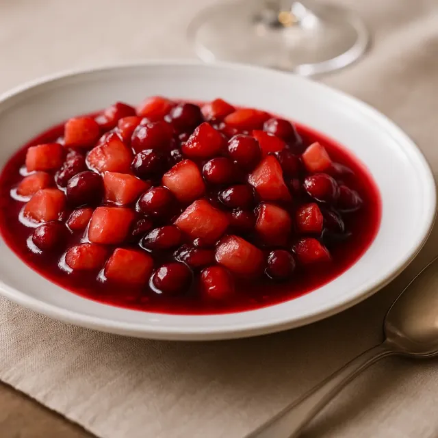 Salsa de Arándanos Superb con Manzanas y Peras
