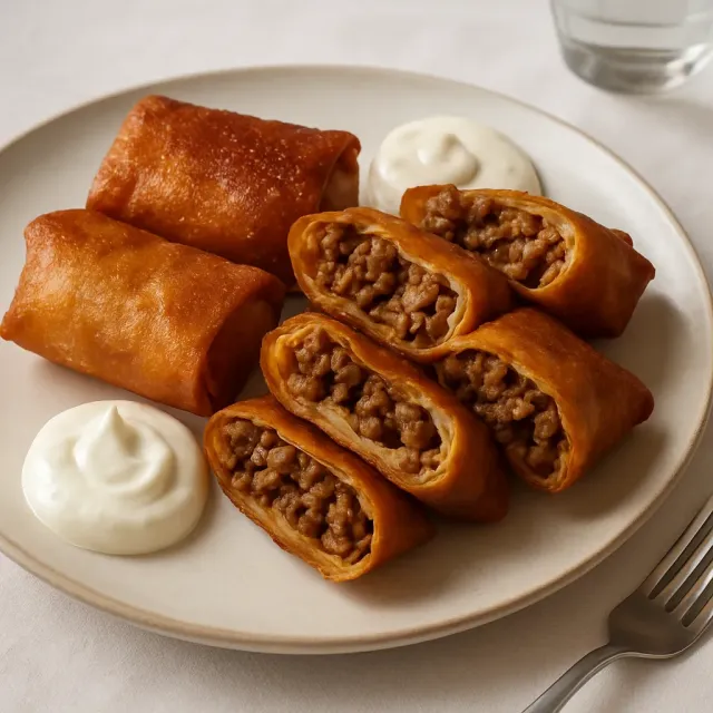 Mexican Egg Rolls