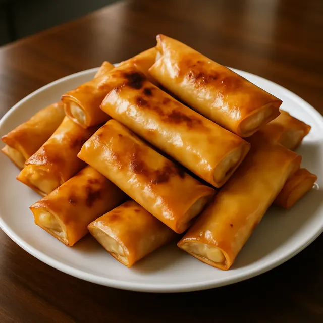Turon (Rouleaux de printemps au plantain)