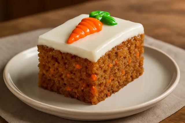アイザックのキャロットケーキ