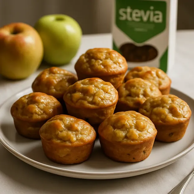 Diabetic-Friendly Apple Muffins