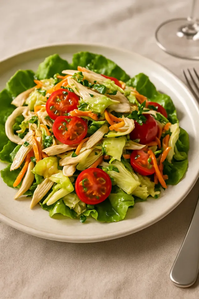 Insalata di cuori di palma e avocado