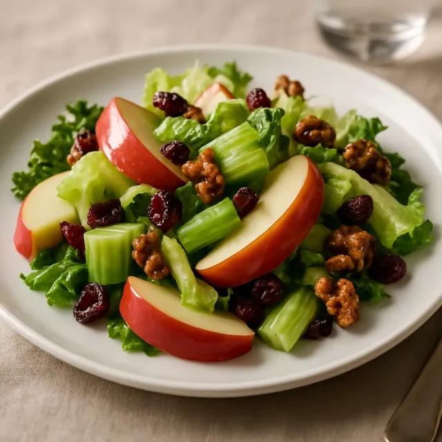Salada de Frutas de Inverno com Molho de Sementes de Papoula