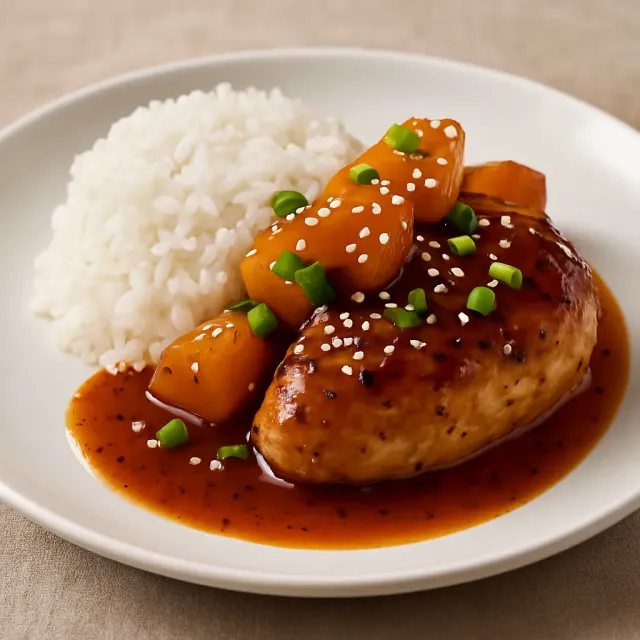 Sweet and Sour Pork Tenderloin