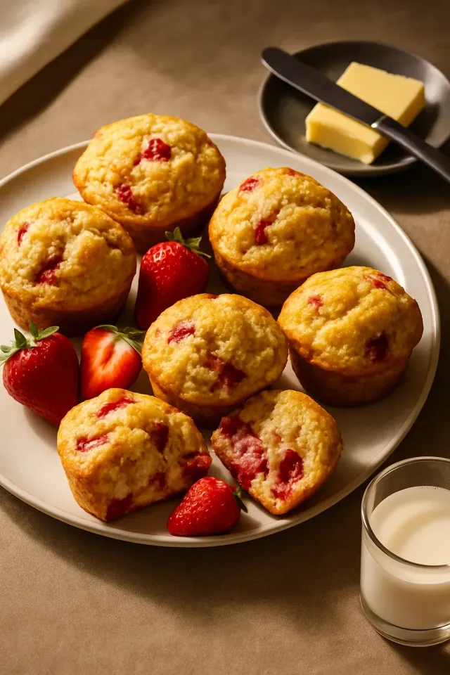 Strawberry Muffins