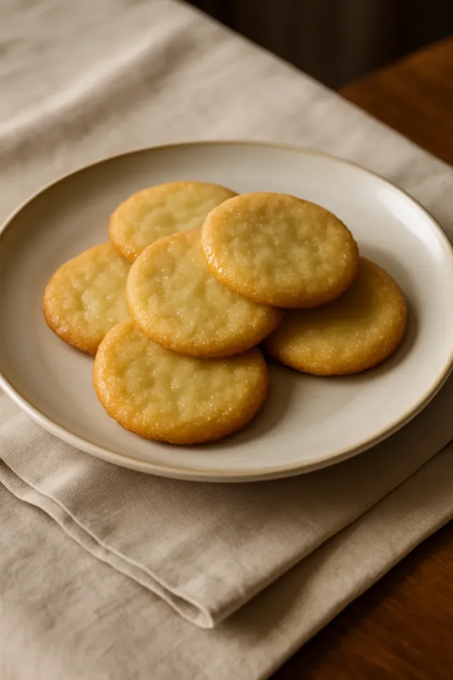 Biscoitos de Parmesão com 3 Ingredientes