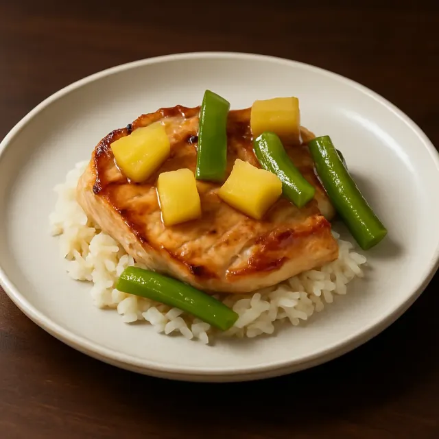Porc à l'ananas