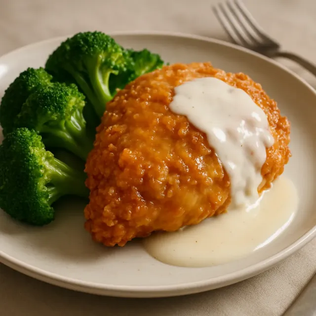 Chicken Cordon Bleu in the Air Fryer