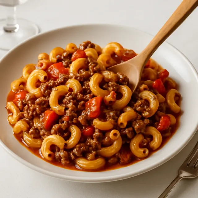 Maccheroni al pomodoro e chili