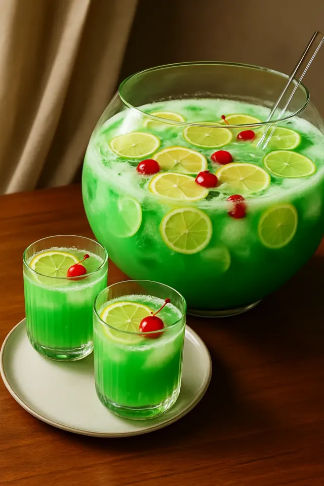 Lime Sherbet Punch