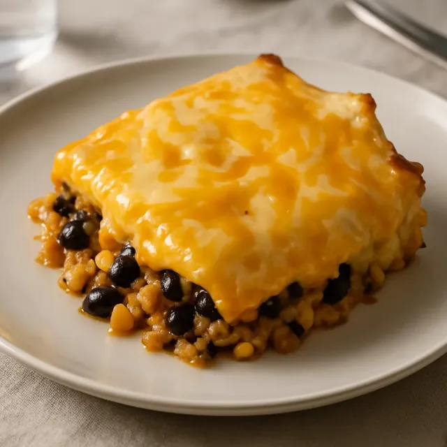 Meksika Tarzı Tavuklu Taco Casserole