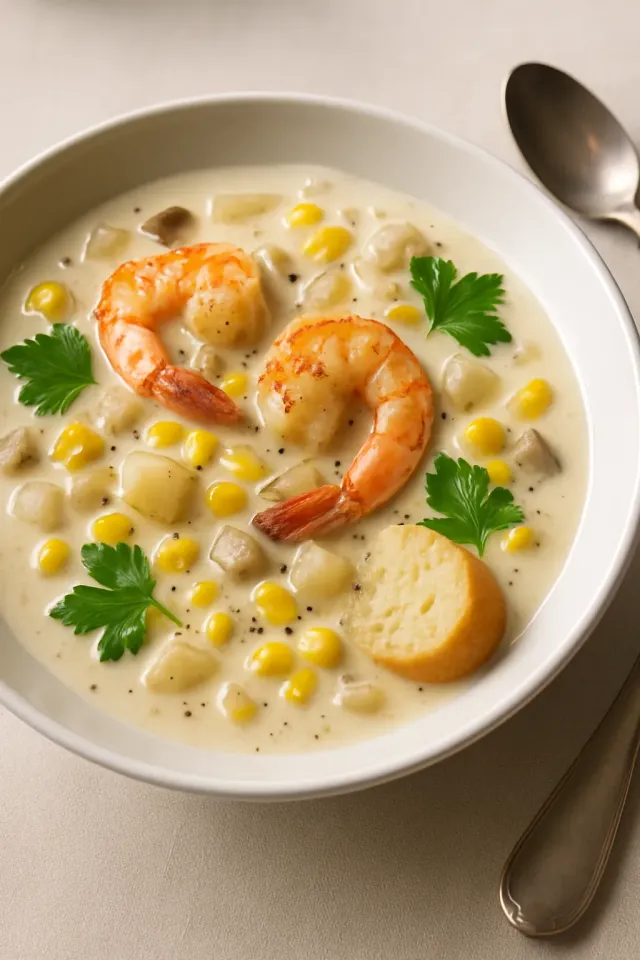 Scallop and Shrimp Chowder