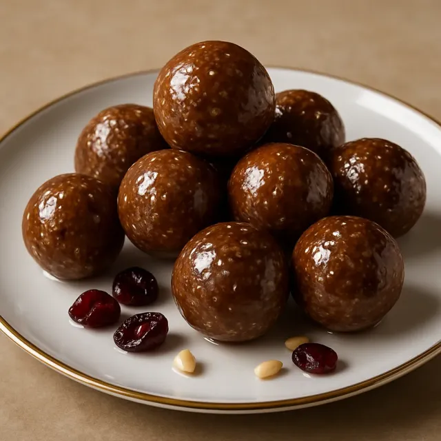 Bola Almond Kismis Kayu Manis