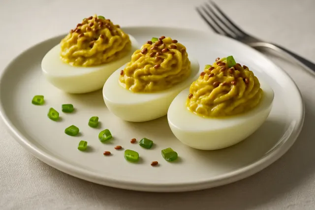 Japanische gefüllte Eier