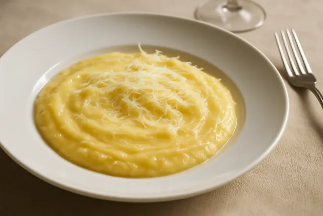 โพเลนต้าแบบทำใน Instant Pot