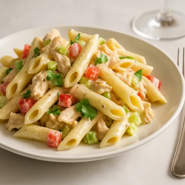 Salada de Macarrão com Atum