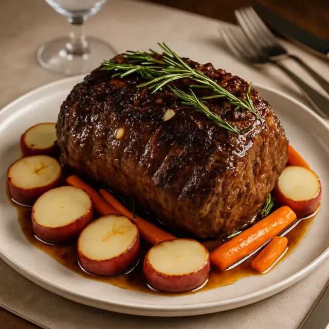 Roasted Butterflied Leg of Lamb
