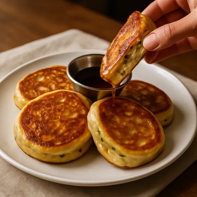 Easy Sausage Pancakes