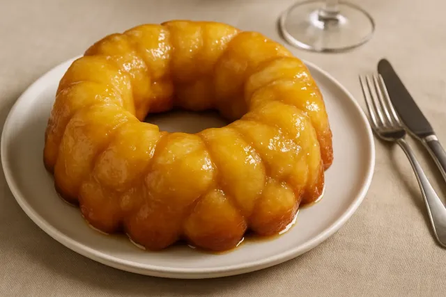 Pão de Macaco de Laranja