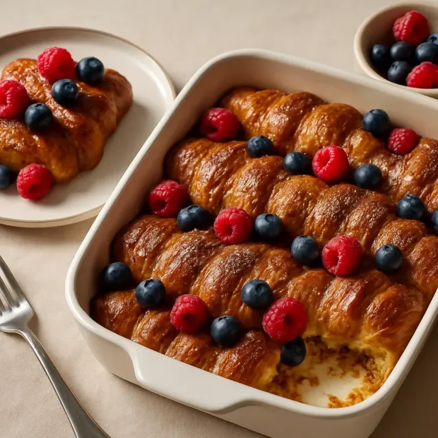 Croissant French Toast Bake