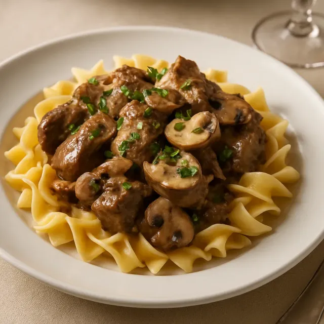 Chef John'un Klasik Sığır Stroganoff'u