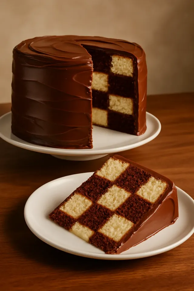 Checkerboard Cake