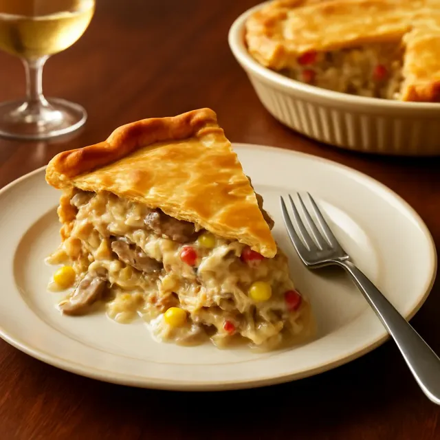 Tarta de Pollo con Boursin