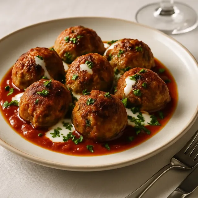 Chicken Parmesan Meatballs