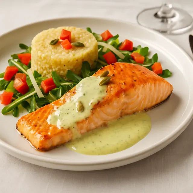 Salmon Couscous Salad