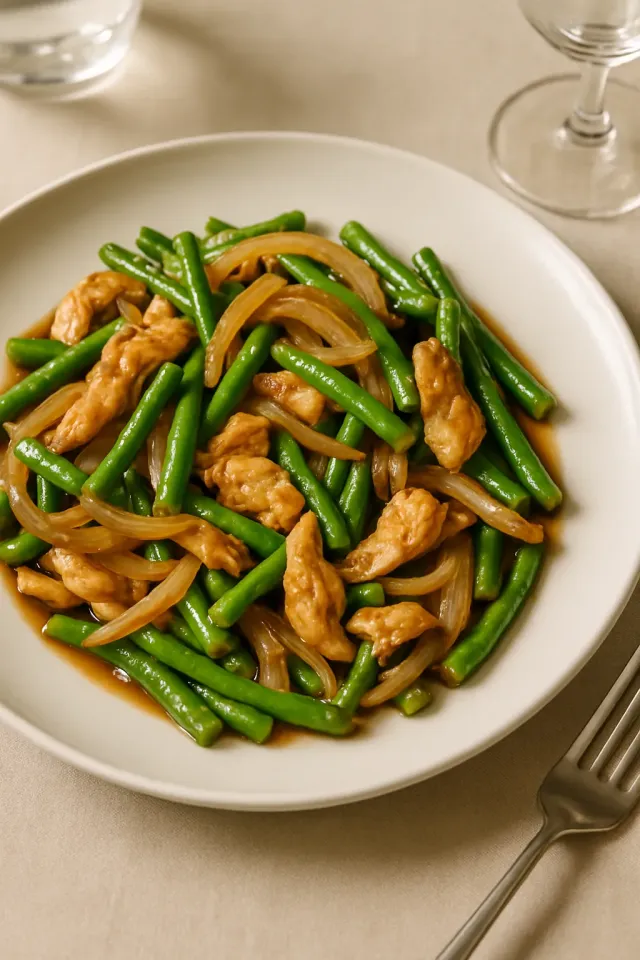 Green Beans and Chicken