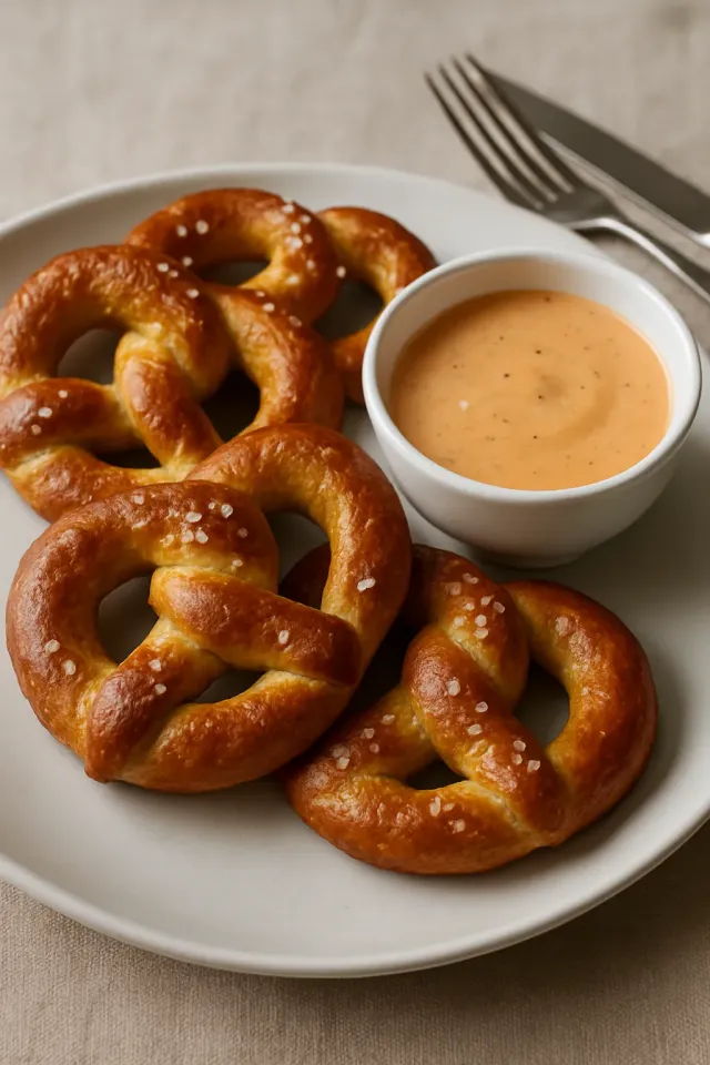 Grands Bretzels Mous (Rapide)