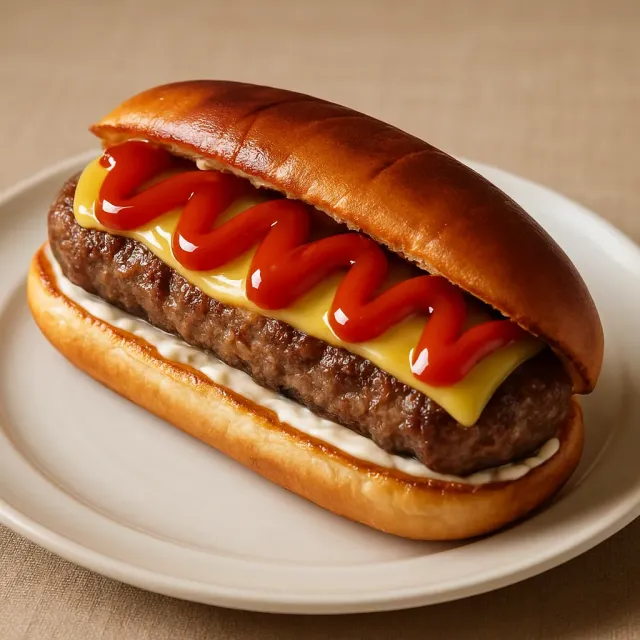 All-American Burger Dog