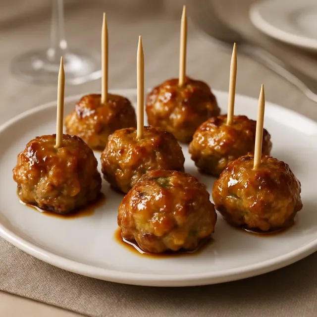 Bolinhas de Queijo e Linguiça