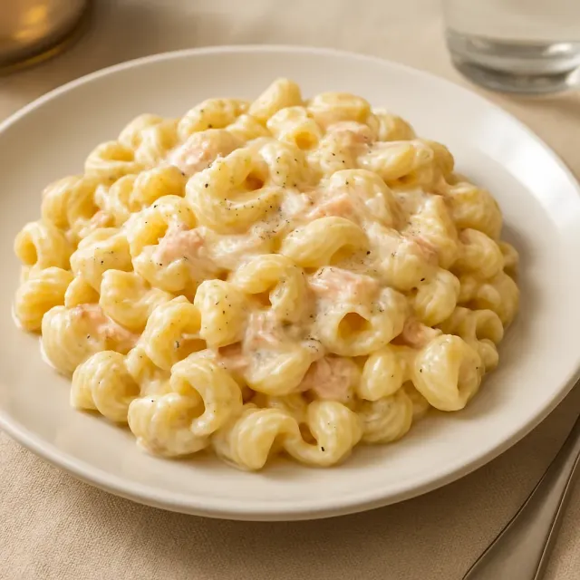 Salada de Macarrão com Atum e Endro