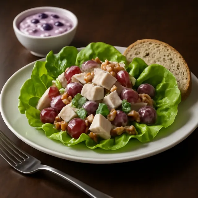 Salada Waldorf de Frango