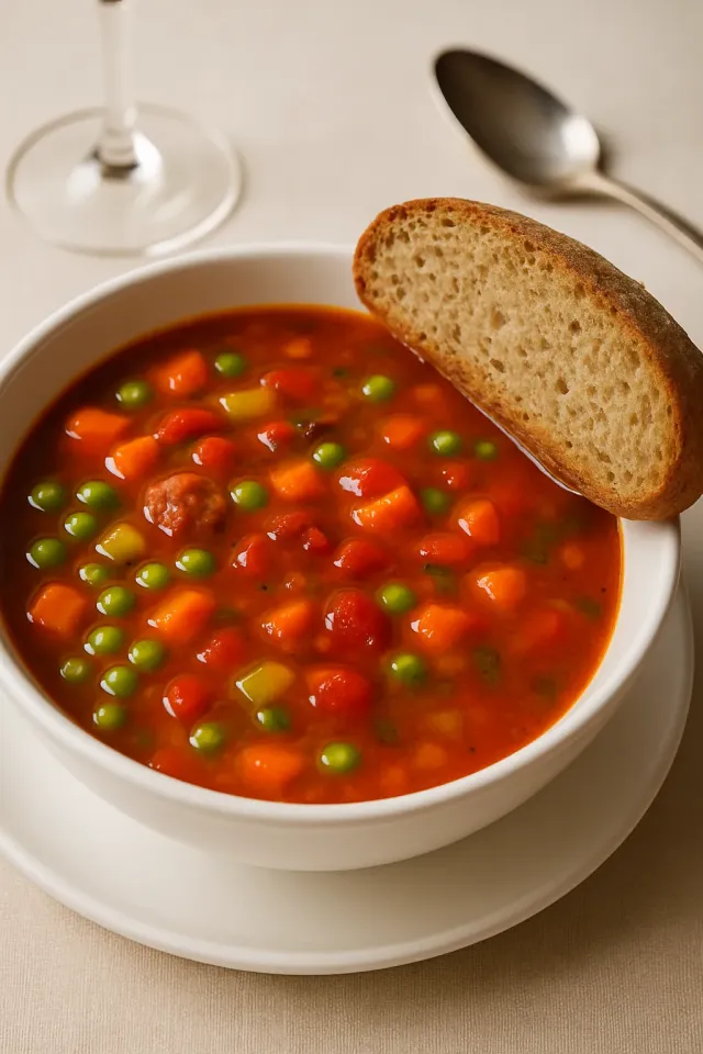 Feuergeröstetes vegetarisches Gumbo